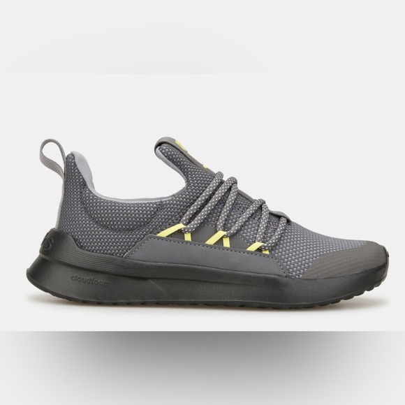 adidas light racer adapt slip-on gray sneakers. New. Size 6 1/2 (women’s 8 1/2) - Picture 2 of 7